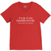 disagree with me V-Neck Tee