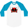 deadpool cartoon 3/4 Sleeve Shirt