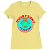 question your thinking flowy crop Ladies Fitted T-Shirt