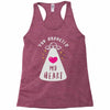 you abducted my heart Racerback Tank