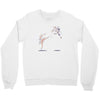 swan kick Crewneck Sweatshirt