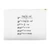 X-Mas Math Accessory Pouches