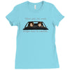 shotgun shuts his cakehole Ladies Fitted T-Shirt