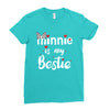 Minnie is my Bestie Ladies Fitted T-Shirt