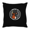 doctor in happiness and kindness Throw Pillow