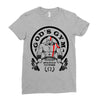 god's gym Ladies Fitted T-Shirt