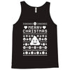 funny ugly christmas smiley emoticon Tank Top