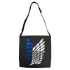 Attack On Titan Adjustable Strap Totes