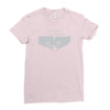 nbc psych fist bump Ladies Fitted T-Shirt