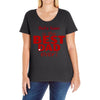 best dad ever Ladies Curvy T-Shirt