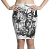 skull pirate Pencil Skirts