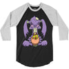 zombie bunny loves brains 3/4 Sleeve Shirt