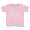 namaste in bed off shoulder Toddler T-shirt