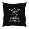 impressed Throw Pillow