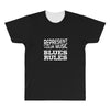 blues rules All Over Men's T-shirt
