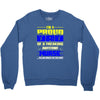 proud dad nurse Crewneck Sweatshirt