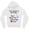 Our Family is Growing Zipper Hoodie