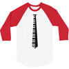 piano tie 3/4 Sleeve Shirt