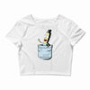 mr. poopybutthole Crop Top