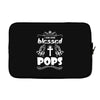 I Am One Blessed Pops Laptop sleeve