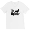 the dogfather english springer spaniel V-Neck Tee