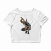 deathstroke marron Crop Top