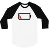 Dead Battery 3/4 Sleeve Shirt