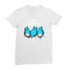 shit happens Ladies Fitted T-Shirt
