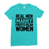 marry puerto rican woman Ladies Fitted T-Shirt