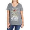 I'm A Veteran Dad T Shirt Ladies Curvy T-Shirt
