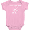 save gas run Baby Onesie