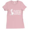robot dinosaur Ladies Fitted T-Shirt
