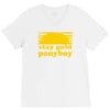 stay gold ponyboy the outsiders movie book V-Neck Tee