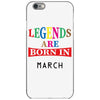 legends are born march iPhone 6/6s Case