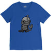 sad robot V-Neck Tee