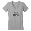 happy camper Women's V-Neck T-Shirt