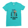 phantom tardis Ladies Fitted T-Shirt