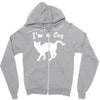 i am a cat lover Zipper Hoodie