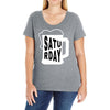 Saturday Beer Ladies Curvy T-Shirt