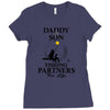 daddy and son fishing partners for life Ladies Fitted T-Shirt