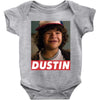 Dustin from Stranger Things Baby Onesie
