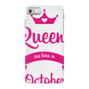 queens are born in october iPhone 7 Case