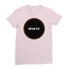 simple trend Ladies Fitted T-Shirt