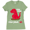 row your oh Ladies Fitted T-Shirt