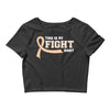 This Is My Fight Shirt Crop Top