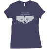 nbc psych fist bump Ladies Fitted T-Shirt