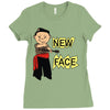 new face Ladies Fitted T-Shirt