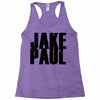 jake paul bl Racerback Tank