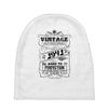 Vintage Aged To Perfection 1941 Baby Beanies