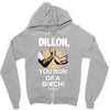 predator movie dillon licensed adult Zipper Hoodie
